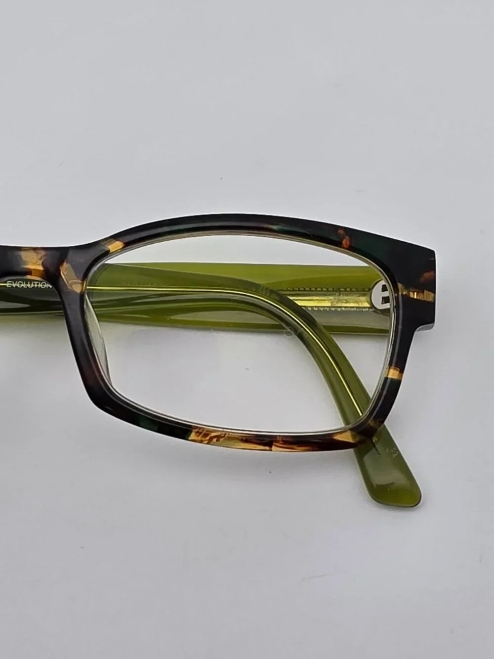 OGI Eyewear 3104/1378 Green Camouflage Crystal Green Eyeglasses Frame w/ Case